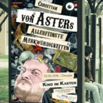 Künstlerisches Plakatdesign für Aster – visuelle Kommunikation mit typografischem Fokus und kreativem Layout