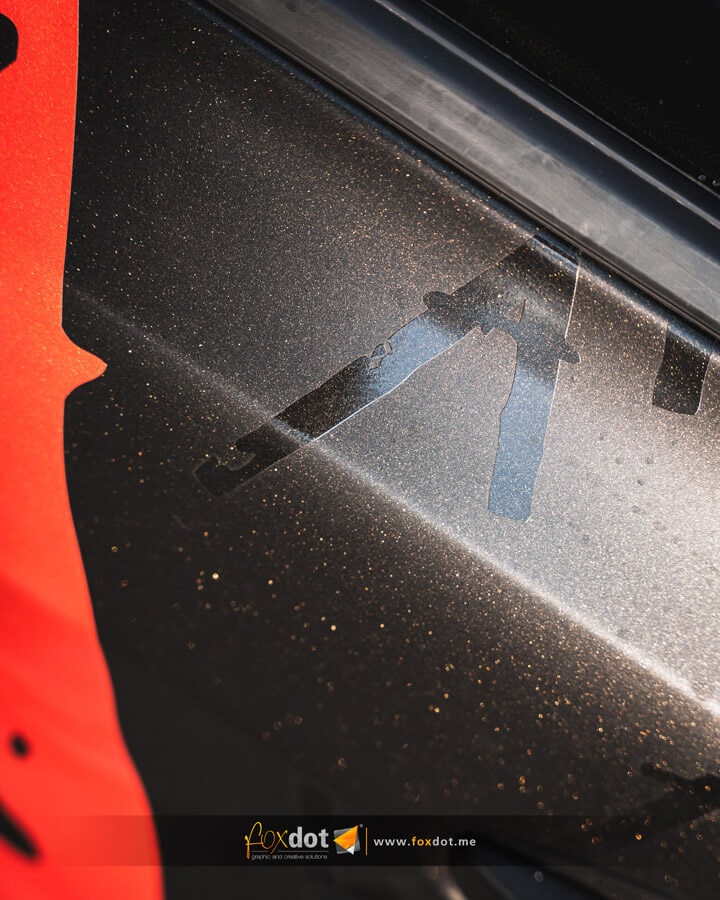 Autofolierung Glanz auf Seitenmatt - Peugeot 308 nach nordischer Mythologie